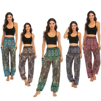 Pantalones de yoga personalizados para mujer, pantalones deportivos vintage, pantalones deportivos holgados de moda, pantalones casuales, ropa de calle para mujer