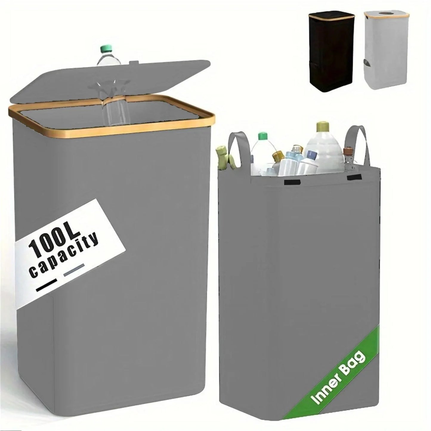 Cesta de tela Oxford de gran capacidad para ropa sucia, impermeable, plegable, para uso doméstico, cesta de almacenamiento ordenada para organizar el hogar.