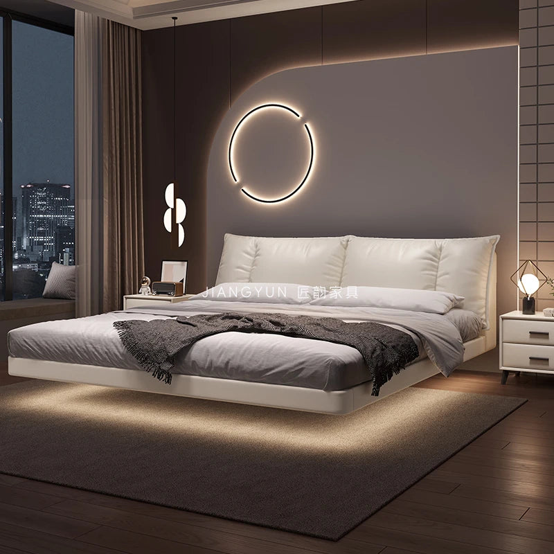 Cama de masaje para dormir de hospital, dormitorio, cama doble para niños, cama moderna, caja fuerte de cuero, suite matrimonial, muebles de salón