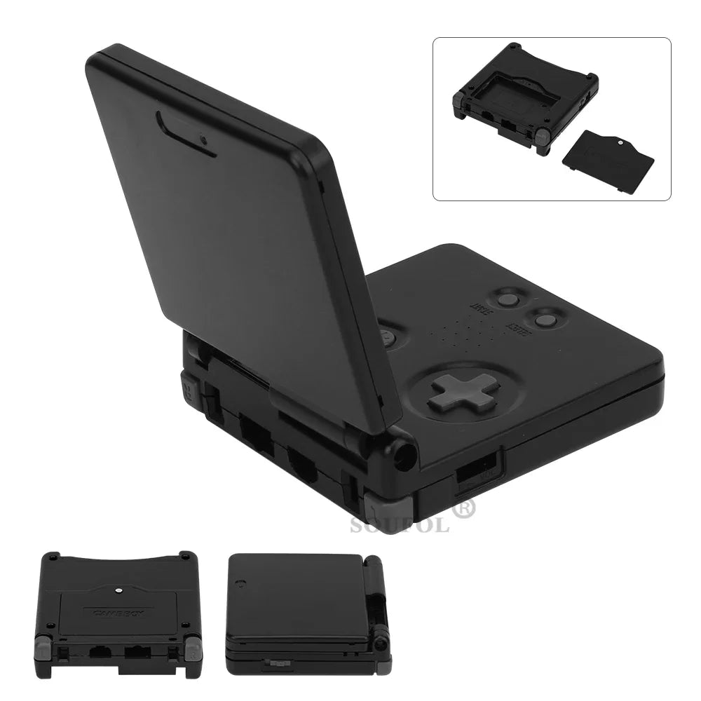 Carcasa completa de repuesto compatible con accesorios de consola Gameboy Advance SP GBA SP