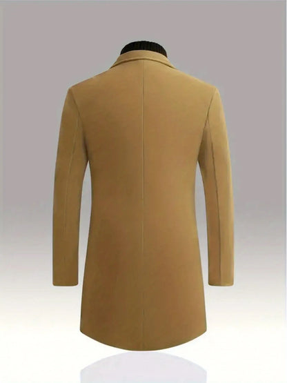 Abrigo holgado y cómodo para primavera y otoño. Gabardina ajustada, estilo drapeado, informal.