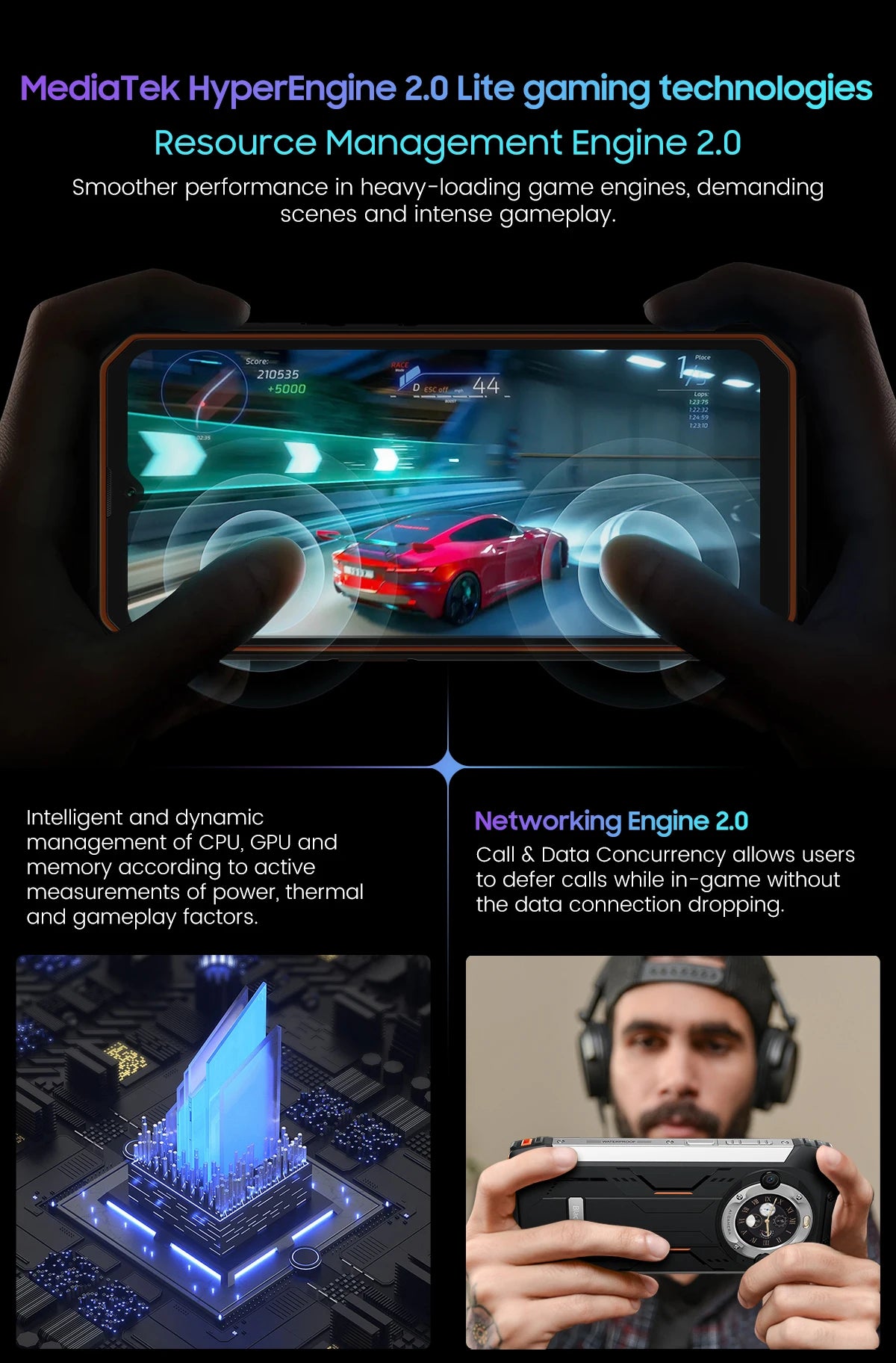 [Estreno mundial] Blackview BV9300 PRO, teléfono inteligente resistente, procesador Helio G99, Android 13, 8 GB de RAM, 12 GB de RAM, doble pantalla.