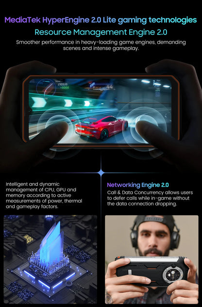 [Estreno mundial] Blackview BV9300 PRO, teléfono inteligente resistente, procesador Helio G99, Android 13, 8 GB de RAM, 12 GB de RAM, doble pantalla.