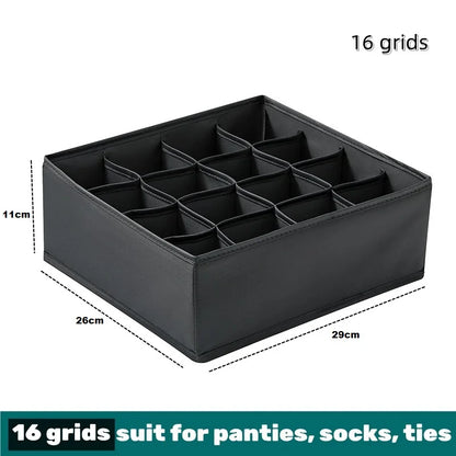 Organizador para ropa interior, calcetines, sujetadores, pantalones, bufandas, corbatas, caja de almacenamiento, organizador de ropa para vaqueros, divisores para cajones, organizador de ropa