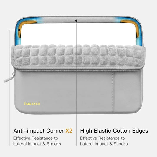 Funda protectora para portátil de 13.3, 14, 15.4, 15.6 y 16 pulgadas. Compatible con MacBook Pro M3, Air M1 y M2. Incluye carcasa y accesorios.