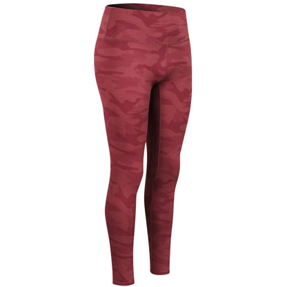 Women's Camouflage Yoga Pants High Waist Push Up Leggings Running Fitness Workout Pants Gym Legging