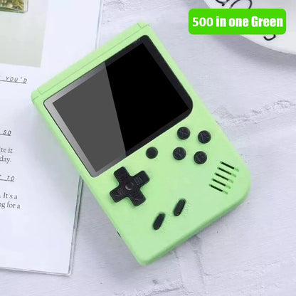 Consola retro arcade de 5 pulgadas con más de 500 juegos clásicos integrados para Game Boy, emulador de TV, videojuegos, reproductor de juegos portátil
