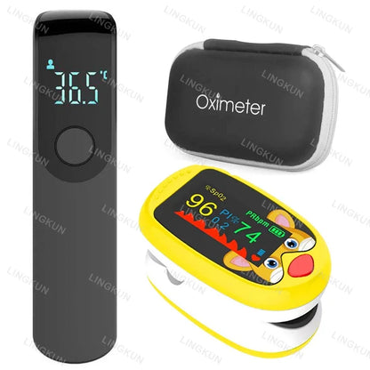Oxímetro pediátrico USB, monitor de oxígeno en sangre de dedo para niños, oxímetro de pulso OLED, oxímetro digital para uso médico en el hogar.