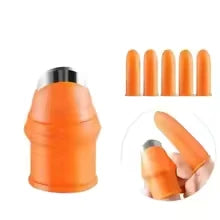 Cortador de pulgar, herramientas de jardinería, tijeras de podar, separador de vegetales y plantas, herramienta para dedos, cortador de cocina multifunción.