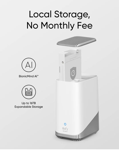 Cámara adicional eufyCam S3 Pro de eufy Security, cámara solar inalámbrica para exteriores, visión nocturna MaxColor, cámara 4K con panel solar