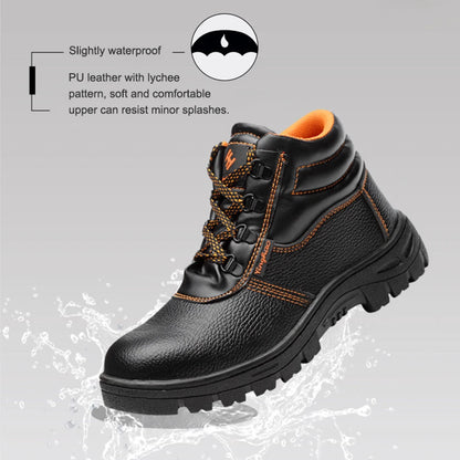 Calzado de trabajo, zapatos de protección, botas de seguridad impermeables para hombre, para construcción, antiperforación y antigolpes.