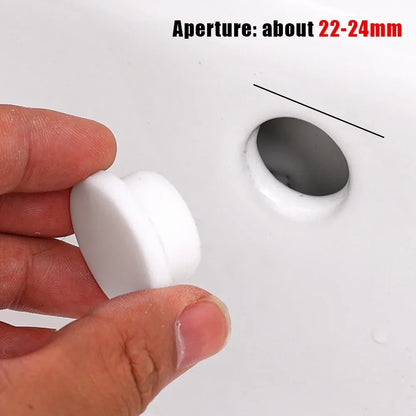 Tapa de desbordamiento del lavabo Orificio del fregadero del baño de la cocina Tapón del lavabo Aumento del nivel del agua Tapón de desbordamiento de agua Tapa de drenaje de la bañera