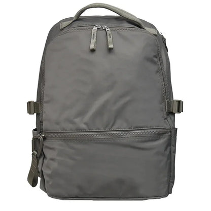 Mochila de viaje para estudiantes de secundaria y preparatoria, multifuncional, con doble hombro, para computadora de negocios, de nailon.