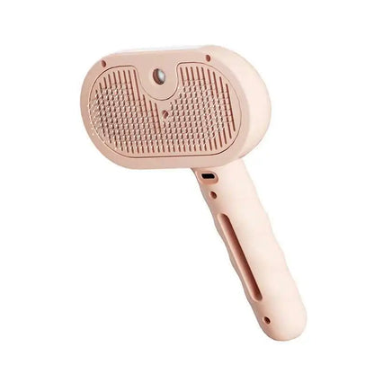 Cepillo de vapor caliente para gatos con spray para perros, cepillo de masaje con vapor para mascotas, peine depilatorio, peine de masaje con vapor para perros y gatos de pelo largo
