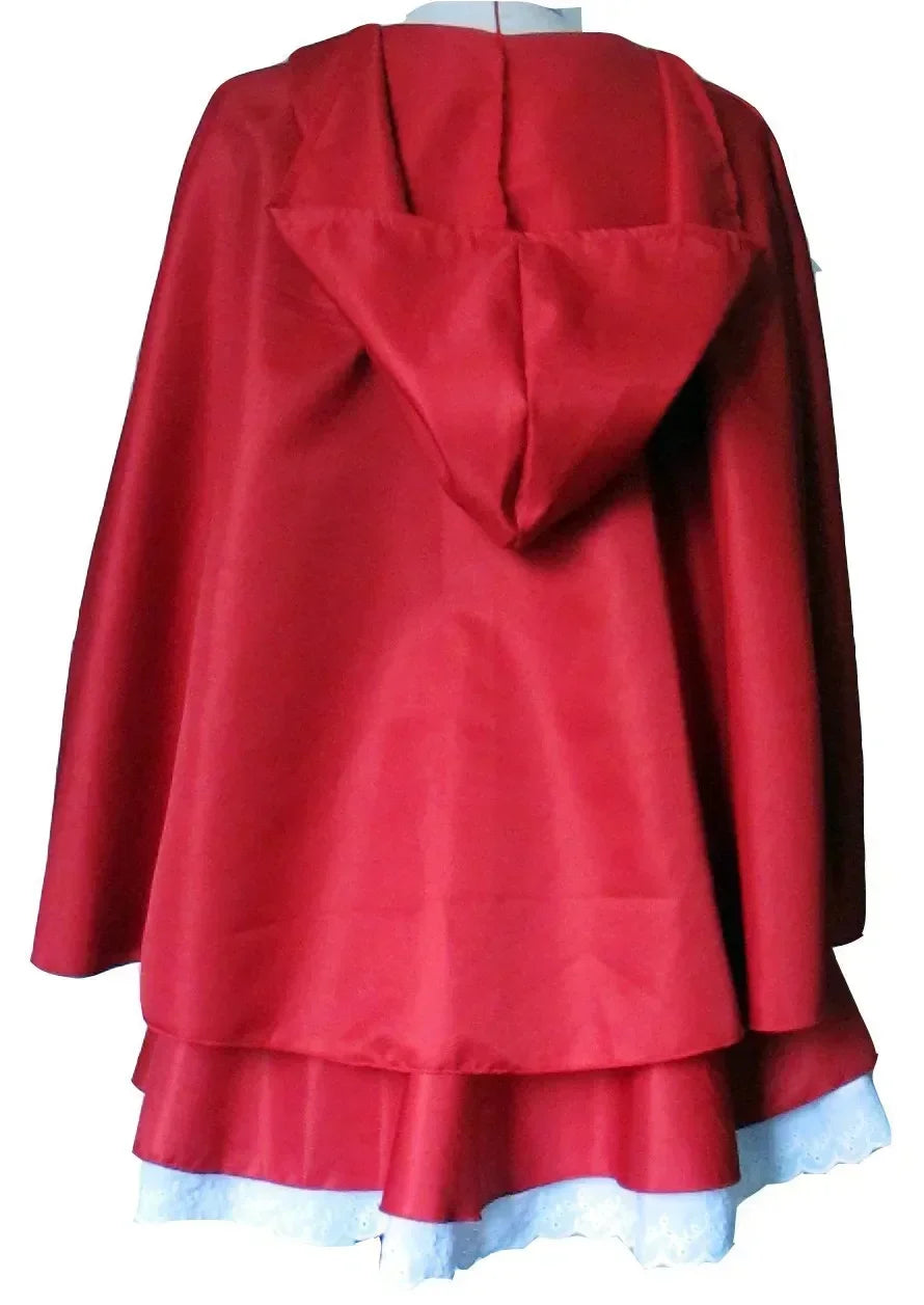 Halloween Little Red Riding Hood Costume Princess Dress Christmas Adult Performance Costume Ball Fairy Tale