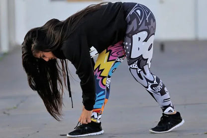 Women Digital Printing Leggings Workout Leggings High Waist Push Up Leggins Mujer Fitness Leggings Women'S Pants