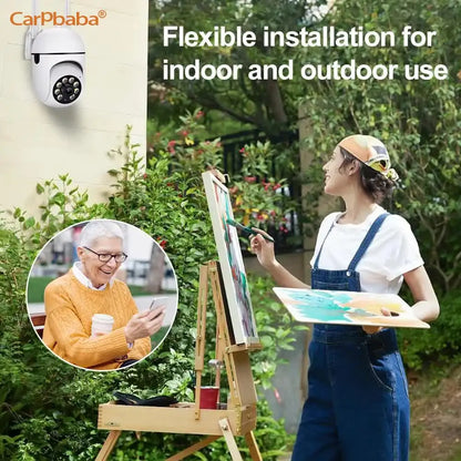 Cámara IP inteligente iCam365 para exteriores, seguridad para el hogar, vigilancia CCTV con WIFI, visión nocturna a color, audio bidireccional HD inalámbrico 1080P