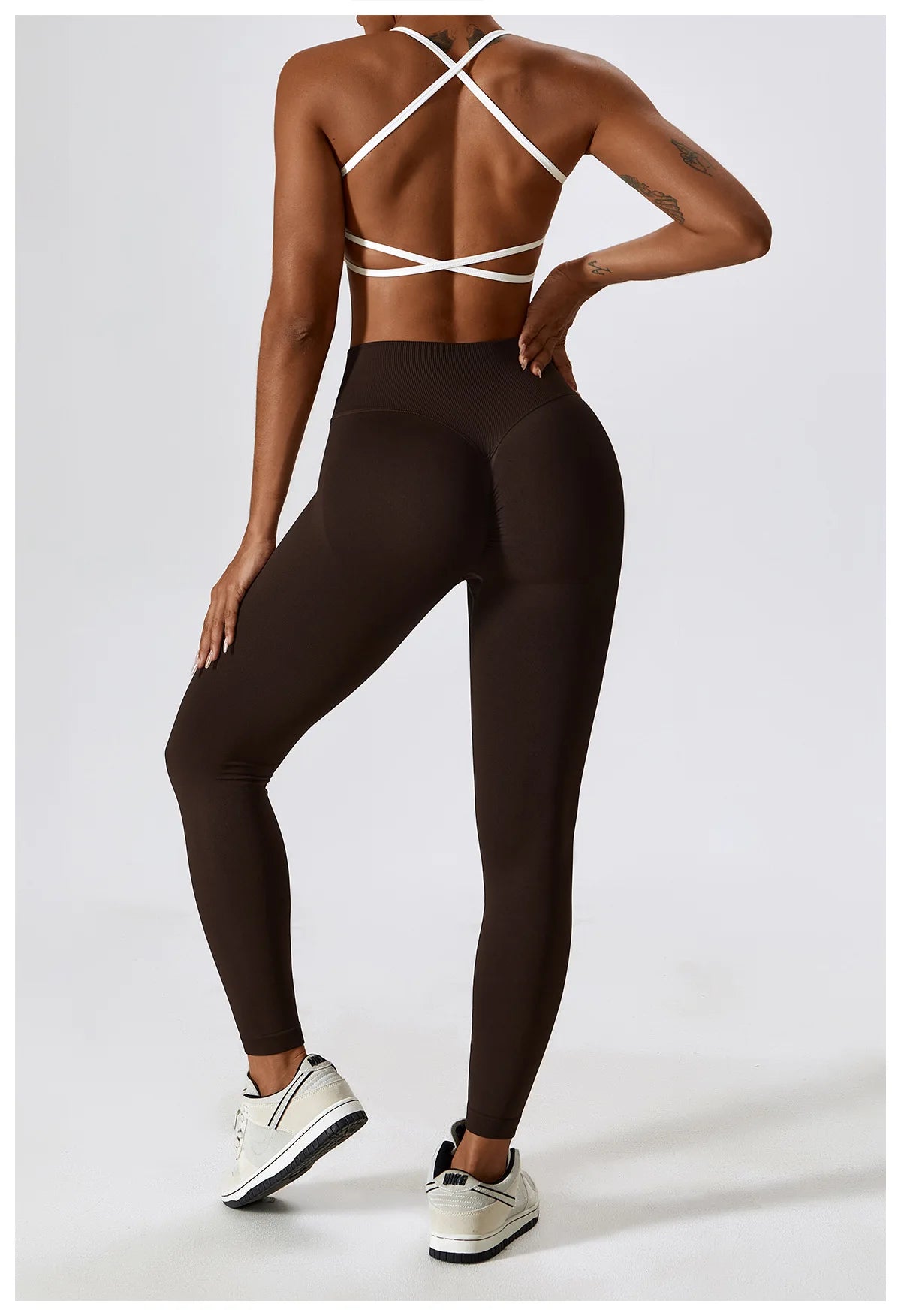 Leggings de yoga de alta calidad Hearuisavy para mujer, ideales para fitness al aire libre y gimnasio. Leggings transpirables para entrenamiento, con efecto push-up.