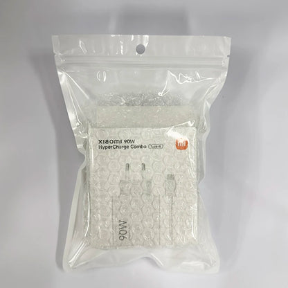 Xiaomi 90W Charger Fast Turbo Charging Wall Power Adapter 1M 6A Type C Cable Xiaomi Mi 15 14 Ultra Pro POCO X7 X6 Redmi Note 11T