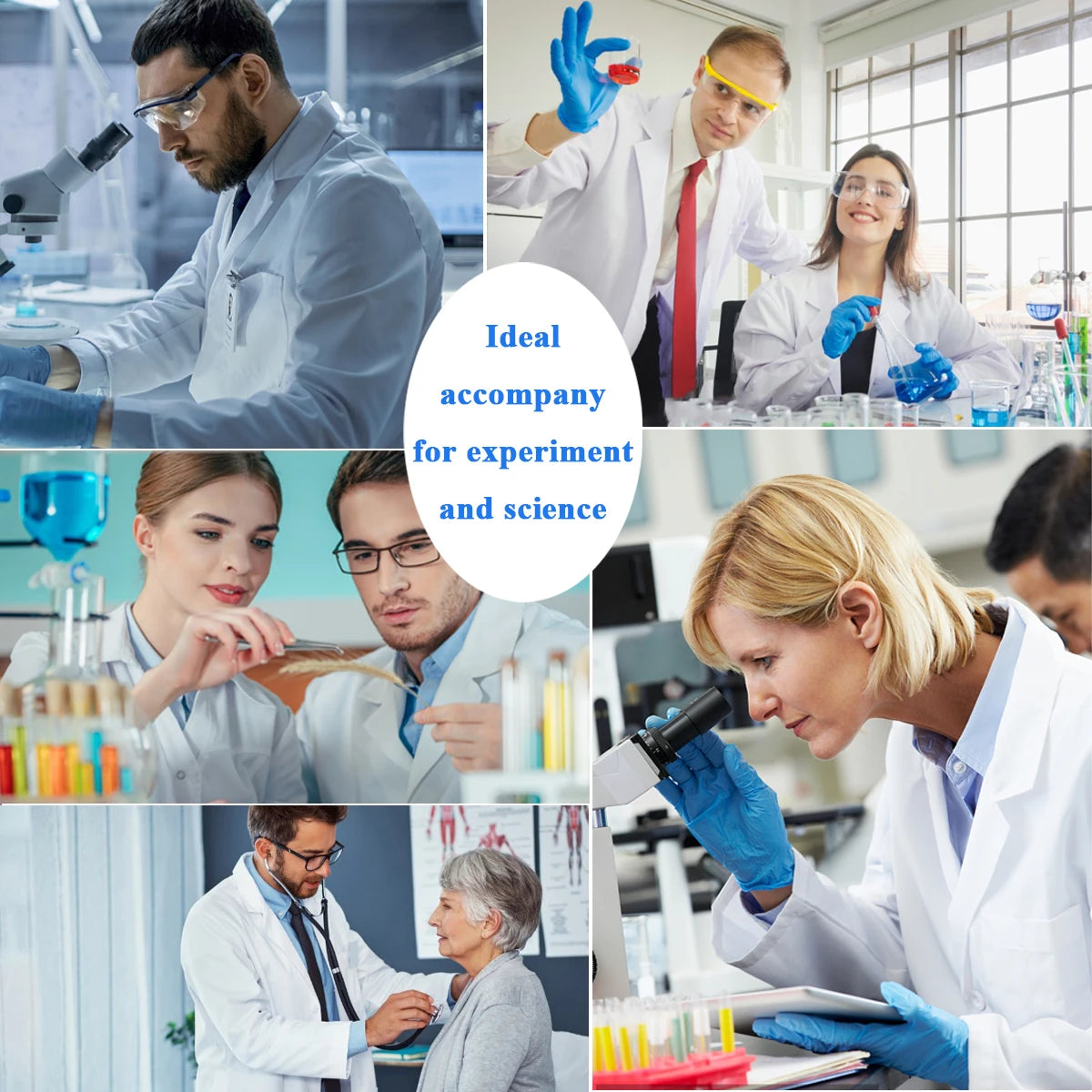 Bata médica blanca de algodón para mujer y hombre, bata de laboratorio para científicos, bata de médico, bata de laboratorio para hospital, estudiantes, escuela, cosplay, bata de comida
