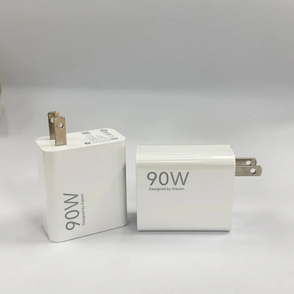 Xiaomi 90W Charger Fast Turbo Charging Wall Power Adapter 1M 6A Type C Cable Xiaomi Mi 15 14 Ultra Pro POCO X7 X6 Redmi Note 11T