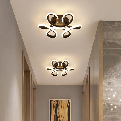 Lámpara de techo LED moderna minimalista para balcón, pasillo, porche, canal, estilo nórdico, para guardarropa