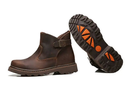 Zapatos de senderismo para hombre, botas de caza impermeables, botines tácticos de combate en el desierto, zapatos de trekking, zapatillas de trabajo de cuero para caminar para mujer