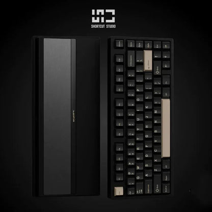 Teclado mecánico inalámbrico ShortCut Studio Bridge75 con Bluetooth, 3 modos RGB, personalizado, de aluminio de larga duración.