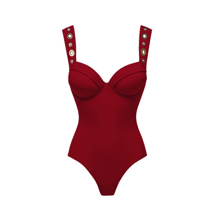 Traje de baño de una pieza sexy con cubierta, traje de baño de tendencia para mujer, traje de baño negro, traje de baño, ropa de playa