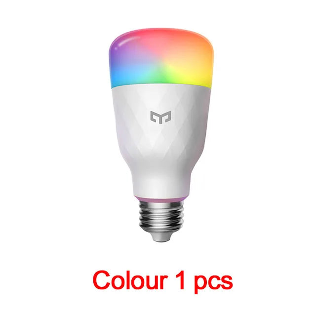 Bombilla LED inteligente Yeelight W3, color E27, 2700K, 900lm, 8W, 100-240V, compatible con Xiaomi Mijia, Alexa, Google Home y Yandex.