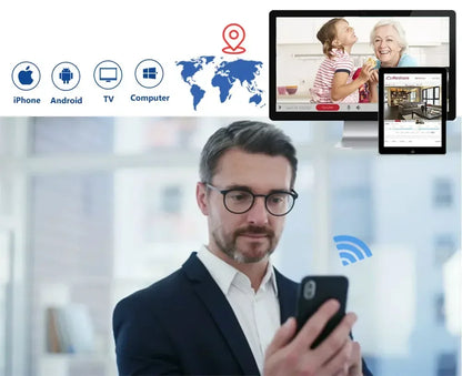 Cámara IP NINIVISION IPC-8MP HD Negra PoE Carcasa Metálica Micrófono Integrado Audio Visión Nocturna a Color Video de Vigilancia para NVR IP 4K de 10 canales