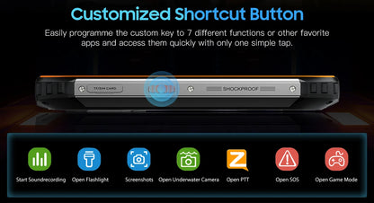 [Estreno mundial] Blackview BV9300 PRO, teléfono inteligente resistente, procesador Helio G99, Android 13, 8 GB de RAM, 12 GB de RAM, doble pantalla.