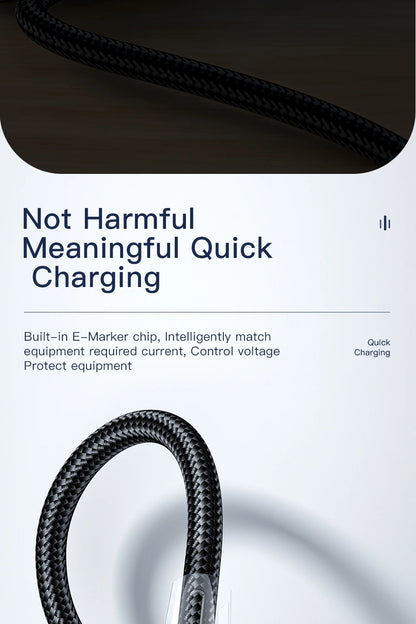 Cable USB tipo C a USB tipo C Essager de 100 W con ángulo de 90 grados para iPad, MacBook Pro, Xiaomi, Samsung y Huawei, carga rápida tipo C.