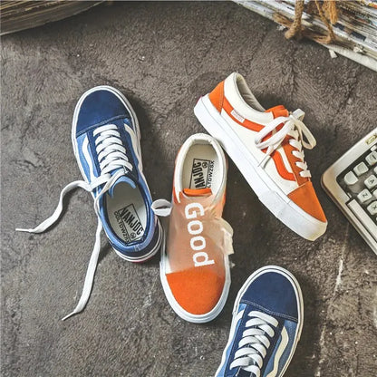 Zapatos de lona a cuadros blancos y negros originales, nuevos de otoño 2024, para mujer, estilo coreano, versátiles, de suela plana.