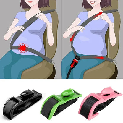 Cinturón de seguridad para el asiento del coche, soporte abdominal para embarazadas, maternidad, protector de vientre para bebés no nacidos, ajustador y extensor, accesorios.