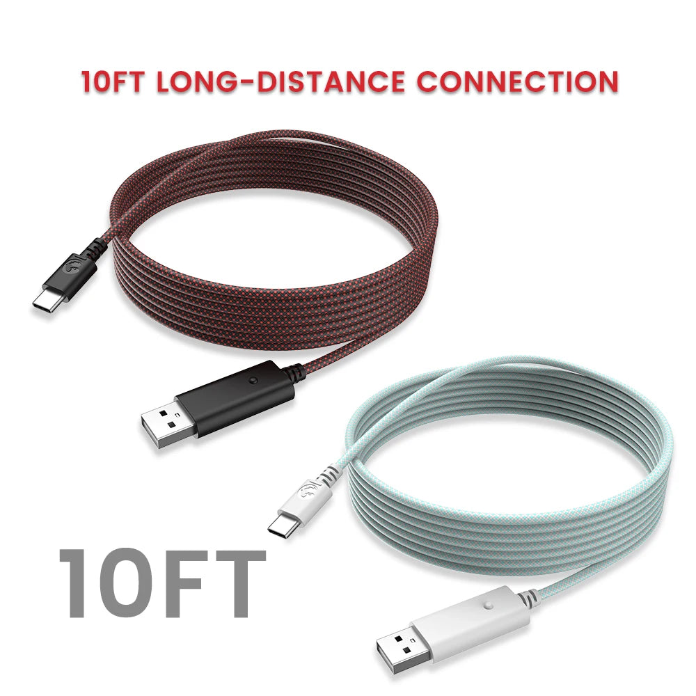 Accesorios para juegos: Carcasa de repuesto Black Desert, cable tipo C, anillo antifricción para GameSir G7 SE, G7 HE y Kaleid Gamepad.