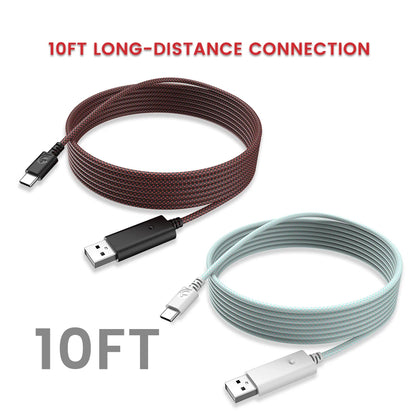 Accesorios para juegos: Carcasa de repuesto Black Desert, cable tipo C, anillo antifricción para GameSir G7 SE, G7 HE y Kaleid Gamepad.
