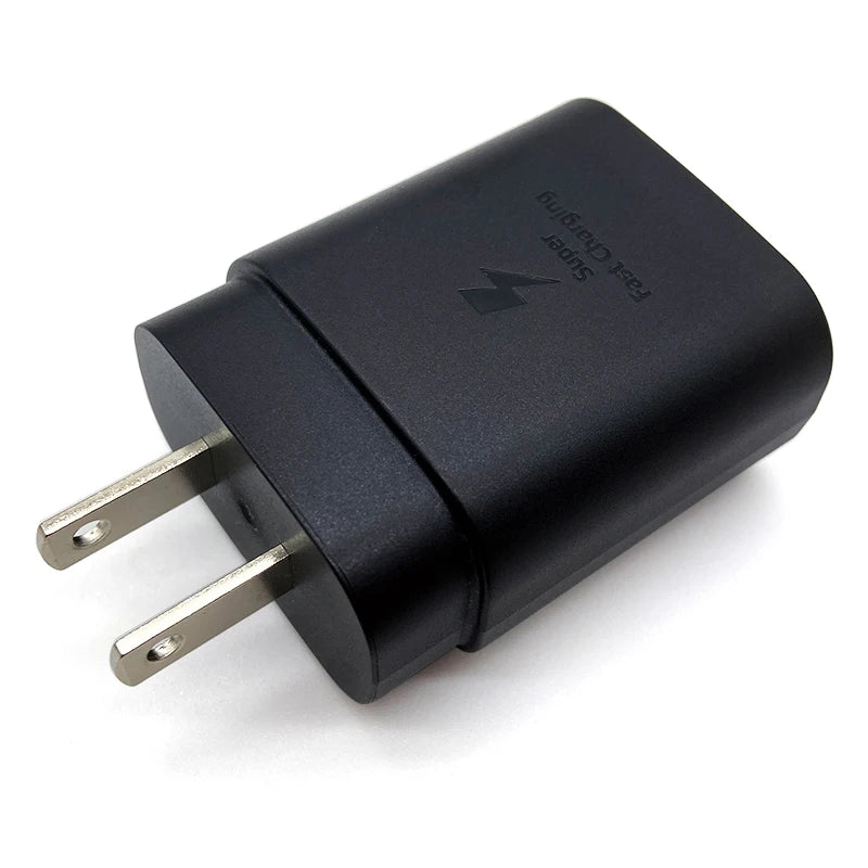 Cargador superrápido Samsung de 25 W, USB C PD, adaptador de corriente de pared para Samsung Galaxy A56, A54, A34, A55, A23, A05S, S25, S24, S22, S23, S10 5G