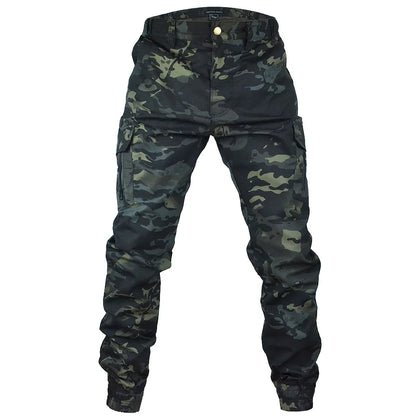 Pantalones de chándal tácticos Mege con camuflaje para exteriores, pantalones cargo antidesgarro, ropa de trabajo, pantalones de senderismo, ropa de calle para hombre