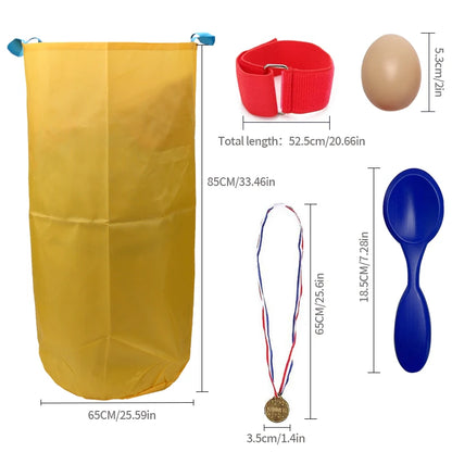 1 juego de carreras de sacos de patatas para juegos al aire libre, tablero de dardos, juego de lanzamiento y captura para reuniones familiares