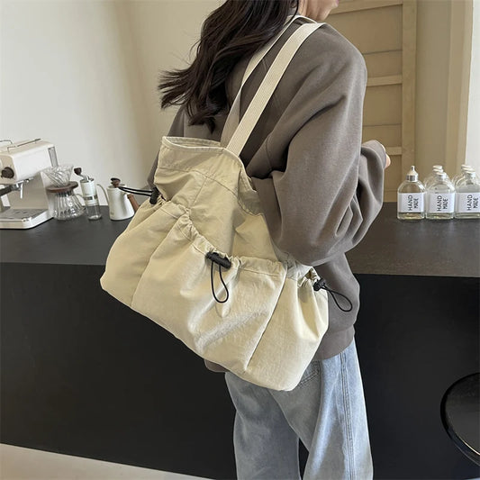 1 bolso de mano de gran capacidad, moderno, de lona, para el hombro, para el trabajo y los desplazamientos.