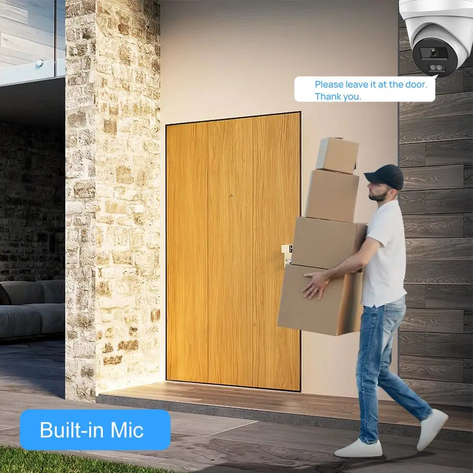 Kits de videovigilancia Hikvision 4K OEM con NVR PoE de 4 canales, reemplazan el sistema de videovigilancia con cámara IP híbrida inteligente de 8 MP DS-7604NXI-K1/4P.