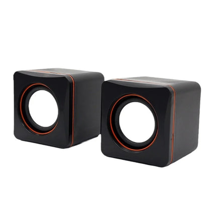 Minialtavoces portátiles USB 2.0 101Z para ordenador, con conector estéreo de 3,5 mm y alimentación USB para PC, portátil y smartphone.