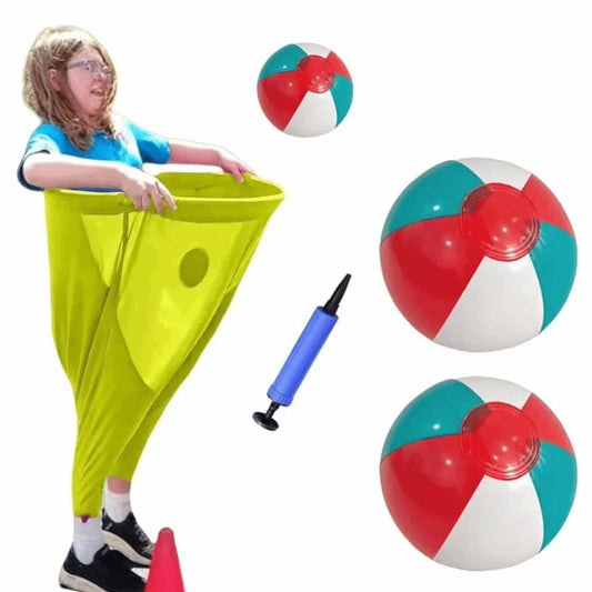 Juego de patio con pantalones de abuela creativos, divertido juego de lanzamiento al aire libre, suave, transpirable, divertido juego de fiesta, actividad grupal