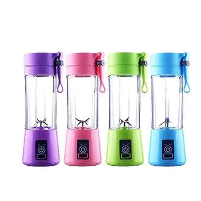 Mini licuadora portátil recargable por USB (2025), 380 ml, para batidos de mano, taza de viaje para batidos y jugos para llevar.