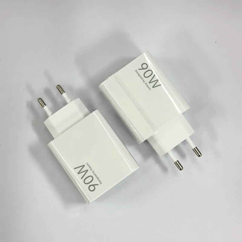 Xiaomi 90W Charger Fast Turbo Charging Wall Power Adapter 1M 6A Type C Cable Xiaomi Mi 15 14 Ultra Pro POCO X7 X6 Redmi Note 11T