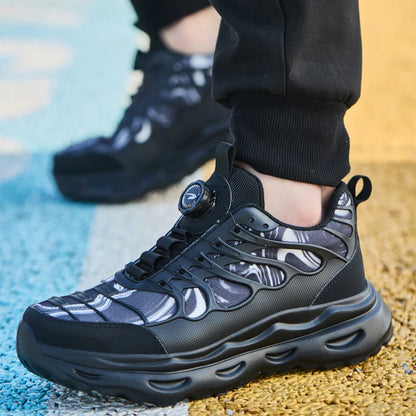 Calzado de seguridad talla 47 48 para hombre y mujer, zapatos de trabajo con puntera de acero, ligeros, botas de seguridad indestructibles, zapatillas de trabajo.