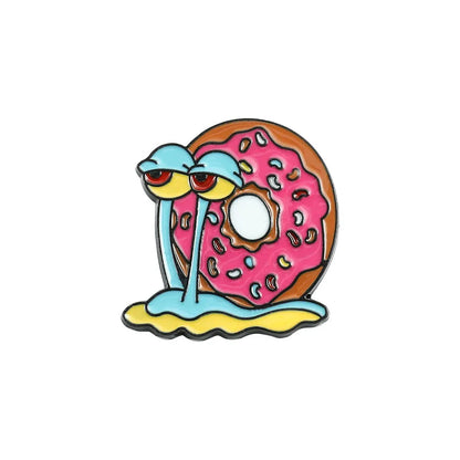 Pines de esmalte de anime clásicos para niños, broches de personajes kawaii, insignias para ropa, mochilas, solapas, accesorios de joyería de moda para niños.