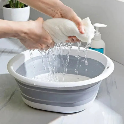 Lavabos plegables de plástico, lavabos portátiles, bañera plegable para bebés y adultos, accesorios de baño y cocina, lavabos.