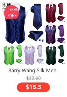 Camisas de seda de diseño para hombre en azul, dorado, verde, rojo, blanco y negro. Estampado cachemir bordado. Corte ajustado. Blusas casuales de manga larga.